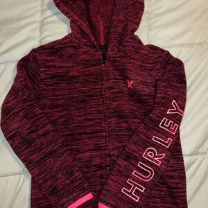 Hurley Pink Sweatshirt Hoodie